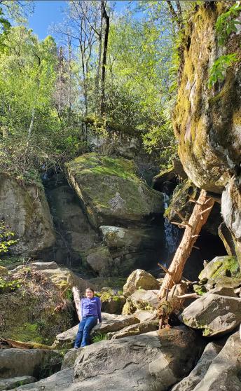 A picture containing outdoor, nature, tree, hiking

Description automatically generated